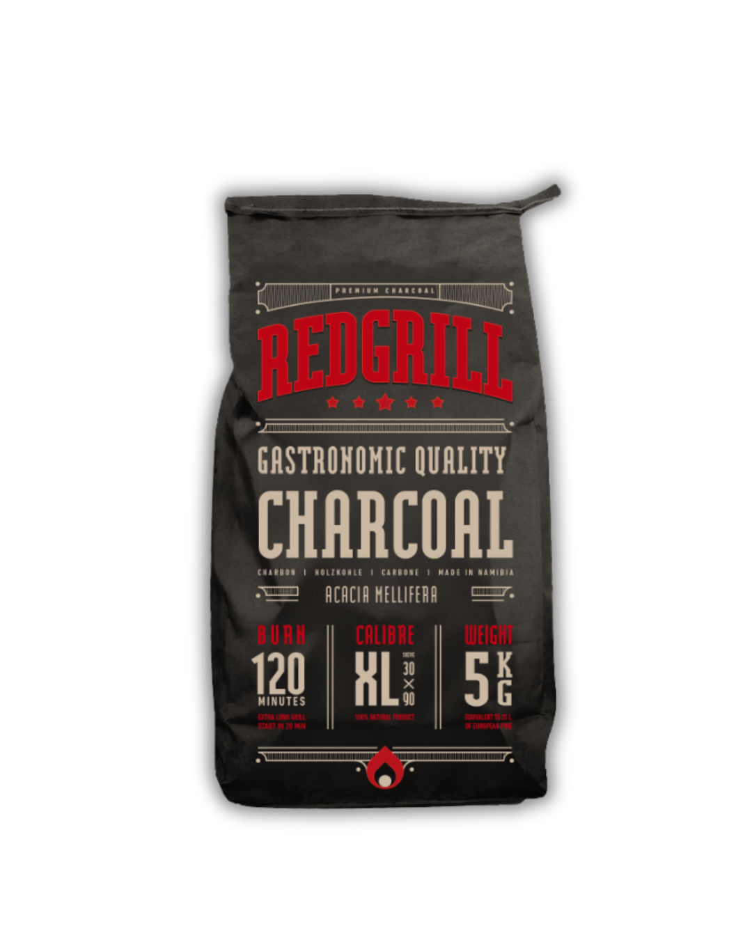 REDGRILL - Charbon de bois 5kg