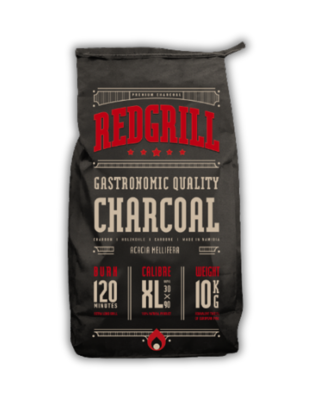 REDGRILL - Sac de charbon 10kg