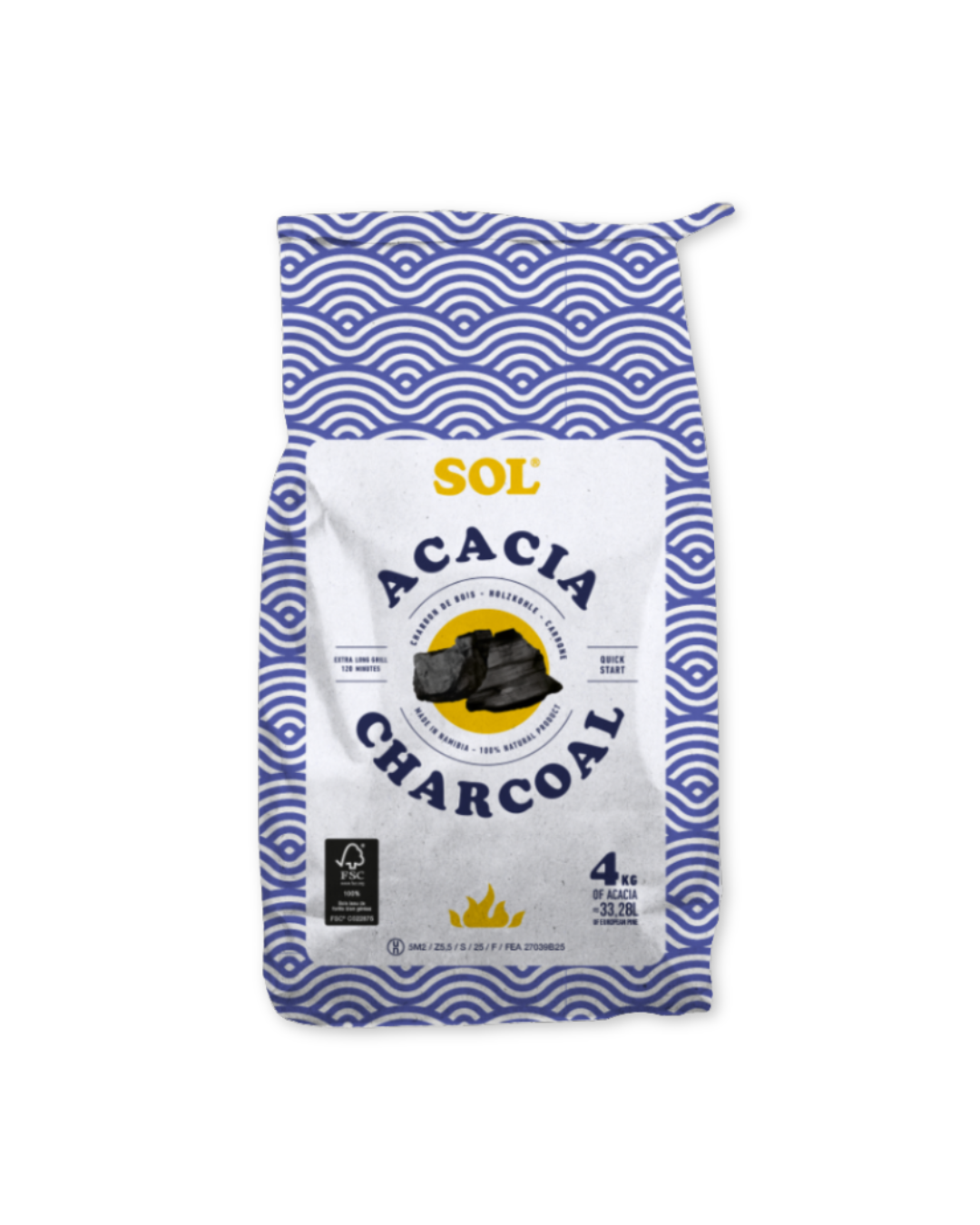 SOL - Charbon de bois 4kg